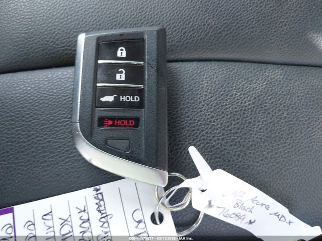 44575027 :رقم المزاد ، 5J8YE1H3XNL017078 vin ، 2022 Acura Mdx Standard مزاد بيع
