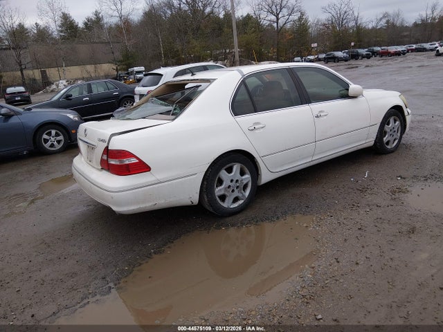 2004 Lexus Ls 430 მანქანა იყიდება აუქციონზე, vin: JTHBN36F140166958, აუქციონის ნომერი: 44575109