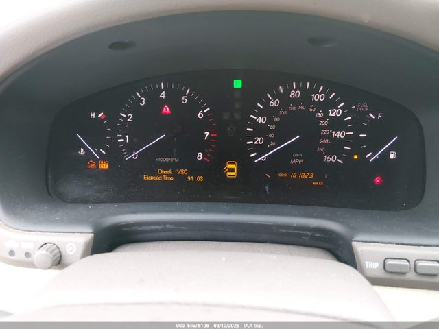 2004 Lexus Ls 430 მანქანა იყიდება აუქციონზე, vin: JTHBN36F140166958, აუქციონის ნომერი: 44575109