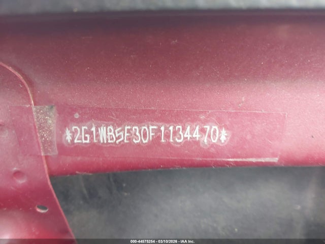 44575254 :رقم المزاد ، 2G1WB5E30F1134470 vin ، 2015 Chevrolet Impala Limited Lt مزاد بيع