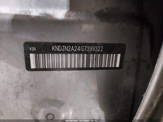 44575493 :رقم المزاد ، KNDJN2A24G7399322 vin ، 2016 Kia Soul ! مزاد بيع