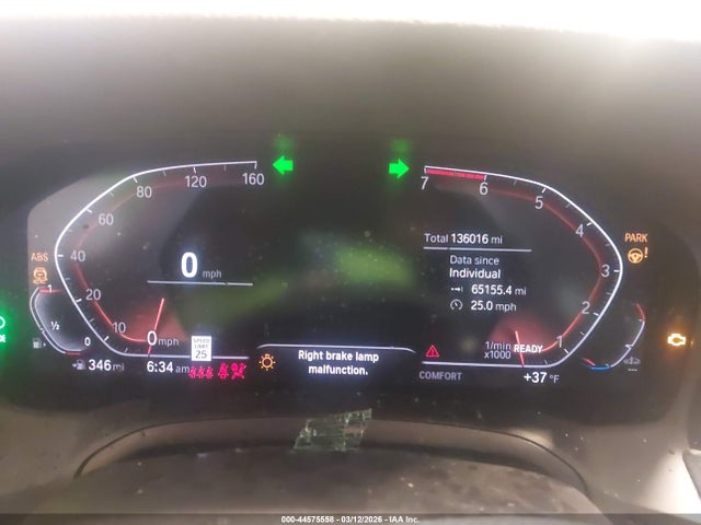 44575558 :رقم المزاد ، 3MW5R7J08L8B20722 vin ، 2020 Bmw 330i Xdrive مزاد بيع