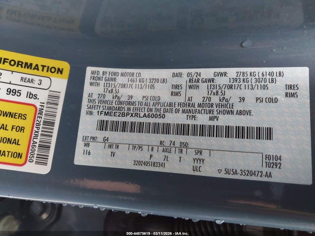 Ford Bronco Wildtrak 2024 1FMEE2BPXRLA60050 Image 9