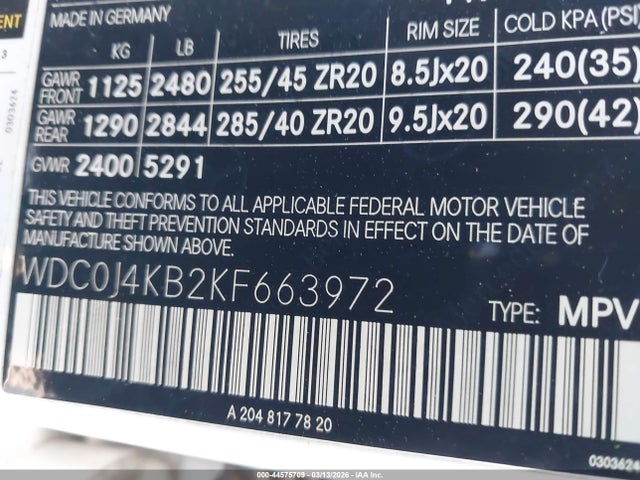 2019 MERCEDES-BENZ GLC 300 COUPE WDC0J4KB2KF663972 Photo 8