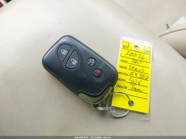 Aukcja sprzedaży 2010 Lexus Rx 350, vin: 2T2BK1BA8AC013113, numer aukcji: 44575767