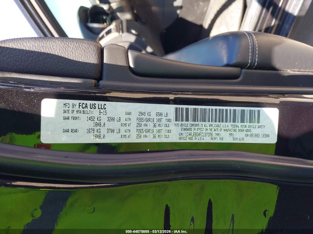 2015 JEEP GRAND CHEROKEE 1C4RJEBG0FC137376 Photo 8