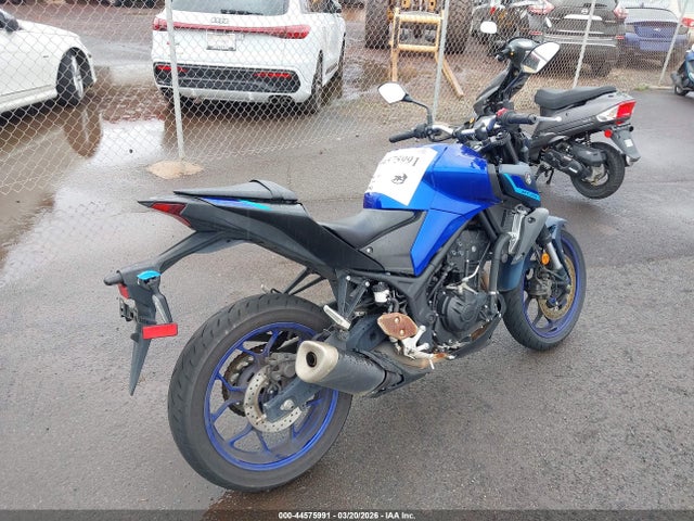 44575991 :رقم المزاد ، MH3RH20Y4NK007340 vin ، 2022 Yamaha Mt-03 مزاد بيع