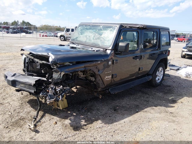 Aukcja sprzedaży 2020 Jeep Wrangler Unlimited Sahara 4x4, vin: 1C4HJXEN0LW198996, numer aukcji: 44576104