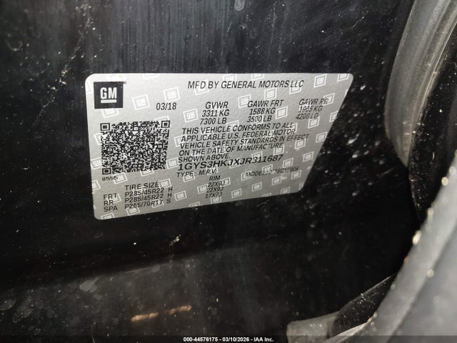 2018 CADILLAC ESCALADE ESV 1GYS3HKJXJR311687 Photo 8