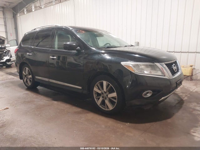 2014 Nissan Pathfinder Platinum მანქანა იყიდება აუქციონზე, vin: 5N1AR2MM7EC601345, აუქციონის ნომერი: 44576182