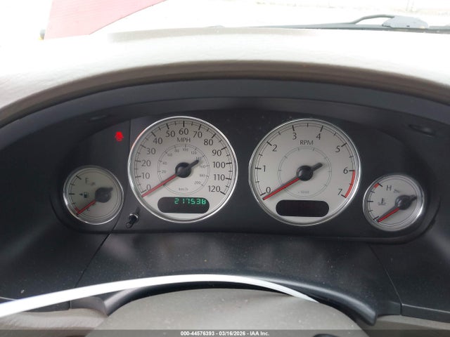 2005 Chrysler Town & Country Limited მანქანა იყიდება აუქციონზე, vin: 2C8GP64L45R321584, აუქციონის ნომერი: 44576393