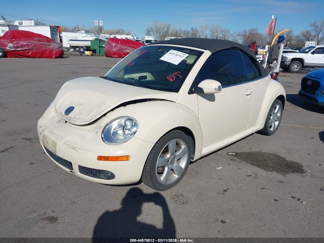 2006 Volkswagen New Beetle 2.5/2.5 (a6) მანქანა იყიდება აუქციონზე, vin: 3VWSF31Y56M327512, აუქციონის ნომერი: 44576512