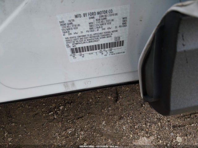 Ford EDGE SEL 2020 2FMPK3J91LBB25627 Image 9
