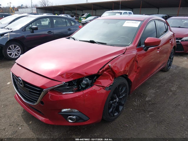 44576602 :رقم المزاد ، JM1BM1N38G1289025 vin ، 2016 Mazda Mazda3 S Grand Touring مزاد بيع