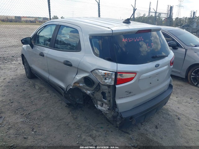44576605 :رقم المزاد ، MAJ3S2FE0LC353904 vin ، 2020 Ford Ecosport S مزاد بيع