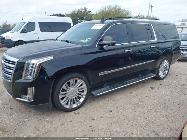 44576641 :رقم المزاد ، 1GYS4KKJ1GR294426 vin ، 2016 Cadillac Escalade Esv Platinum مزاد بيع