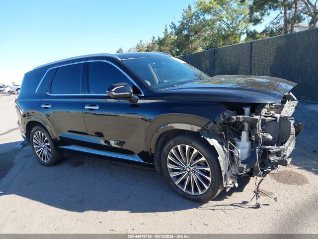 2023 Hyundai Palisade Calligraphy მანქანა იყიდება აუქციონზე, vin: KM8R74GE6PU601259, აუქციონის ნომერი: 44576739