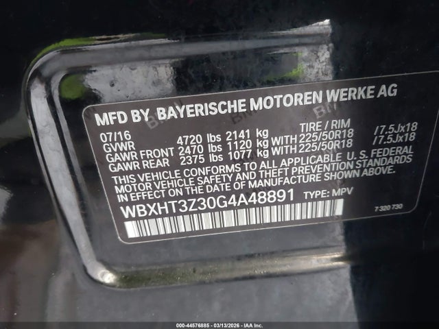 2016 BMW X1 WBXHT3Z30G4A48891 Photo 8