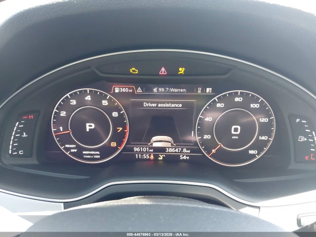 Aukcja sprzedaży 2019 Audi Q7 45 Premium, vin: WA1LHAF77KD043028, numer aukcji: 44576963
