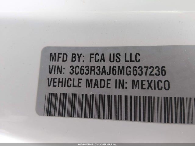 Продаж на аукціоні авто 2021 Ram 3500 Tradesman  4x4 8' Box, vin: 3C63R3AJ6MG637236, номер лоту: 44577045