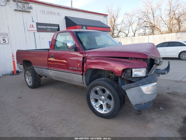 44577070 :رقم المزاد ، 1B7HF16ZXTS565023 vin ، 1996 Dodge Ram 1500 مزاد بيع