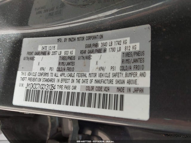 2016 MAZDA CX-3 JM1DKDC7XG0131054 Photo 8