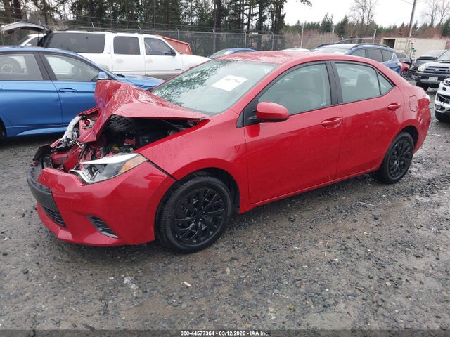 2T1BURHE3GC634386 Toyota COROLLA LE