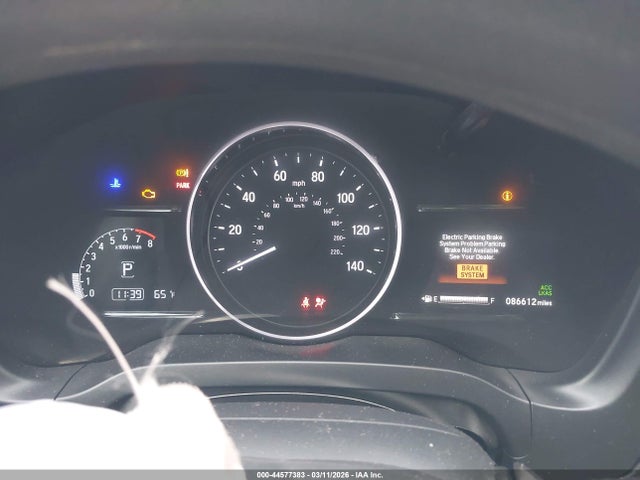 44577383 :رقم المزاد ، 3CZRU6H57LM705274 vin ، 2020 Honda Hr-v Awd Ex مزاد بيع