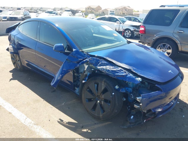 Продаж на аукціоні авто 2025 Tesla Model 3 Long Range Rear-wheel Drive/standard Rear-wheel Drive, vin: 5YJ3E1EA1SF041599, номер лоту: 44577476