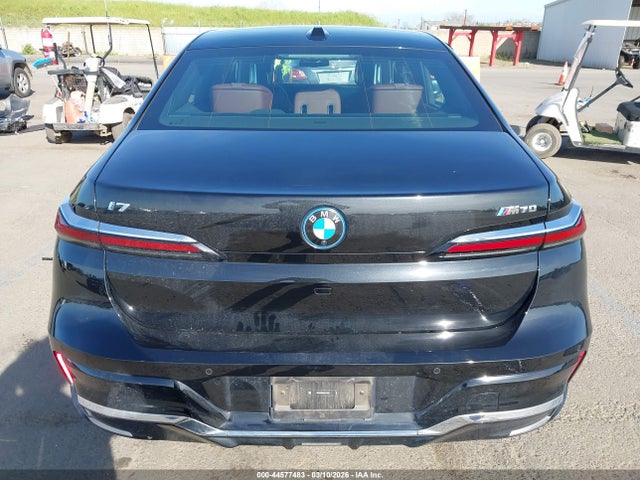 2024 Bmw I7 M70 მანქანა იყიდება აუქციონზე, vin: WBY83EH00RCP70463, აუქციონის ნომერი: 44577483