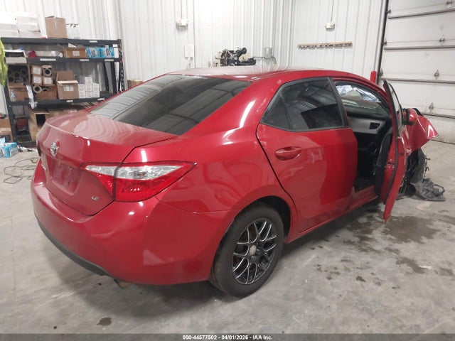 2016 Toyota Corolla Le მანქანა იყიდება აუქციონზე, vin: 2T1BURHE4GC601428, აუქციონის ნომერი: 44577502