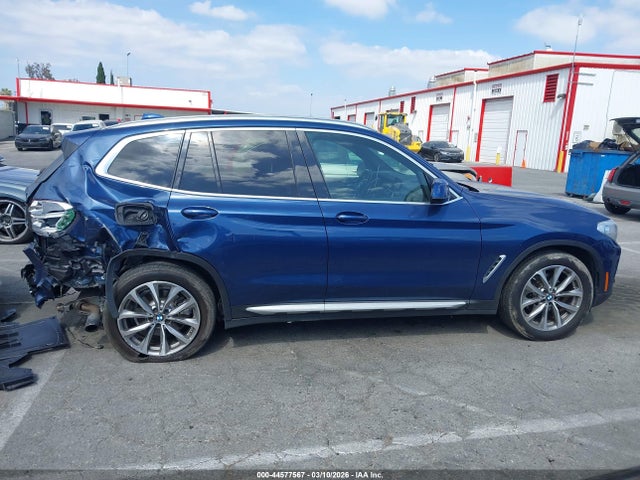 Aukcja sprzedaży 2019 Bmw X3 Sdrive30i, vin: 5UXTR7C57KLR50486, numer aukcji: 44577567