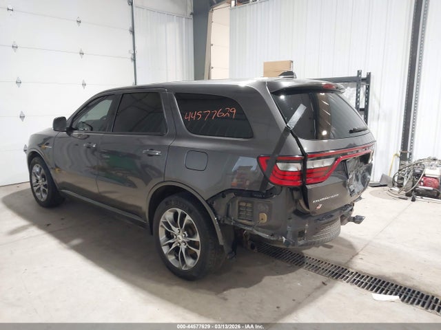 44577629 :رقم المزاد ، 1C4SDJCT2LC114920 vin ، 2020 Dodge Durango R/t مزاد بيع