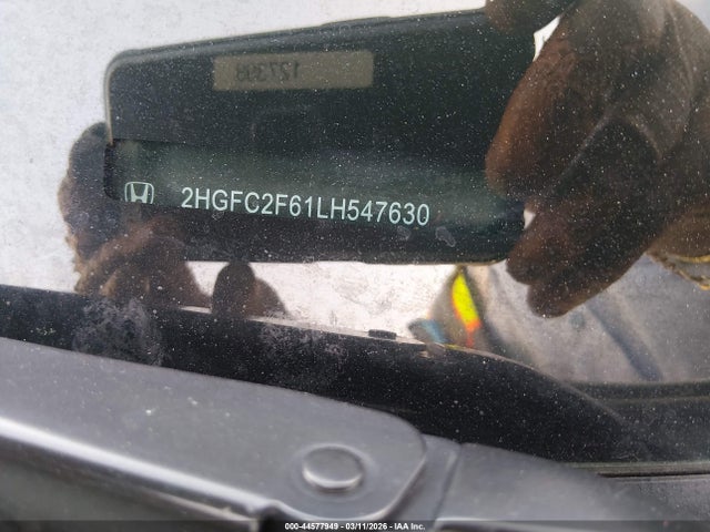 44577949 :رقم المزاد ، 2HGFC2F61LH547630 vin ، 2020 Honda Civic Lx مزاد بيع