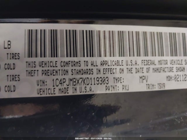 2019 JEEP CHEROKEE 1C4PJMBX7KD119303 Photo 8