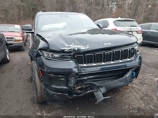 2023 Jeep Grand Cherokee 4xe Overland მანქანა იყიდება აუქციონზე, vin: 1C4RJYD66P8836974, აუქციონის ნომერი: 44578137