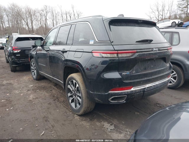 2023 Jeep Grand Cherokee 4xe Overland მანქანა იყიდება აუქციონზე, vin: 1C4RJYD66P8836974, აუქციონის ნომერი: 44578137
