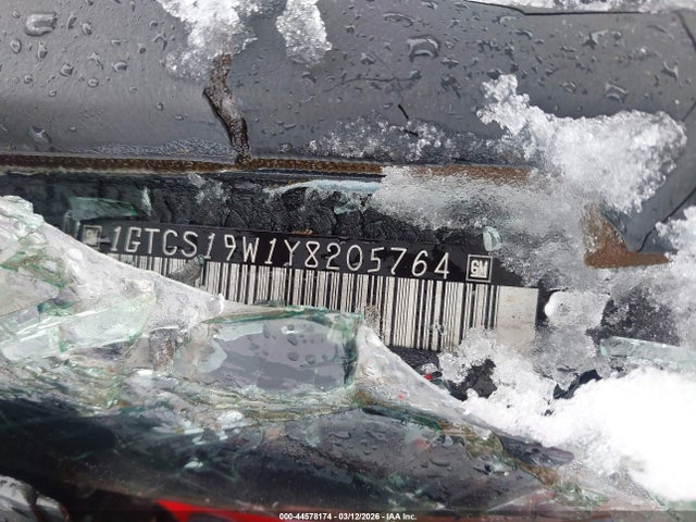 44578174 :رقم المزاد ، 1GTCS19W1Y8205764 vin ، 2000 Gmc Sonoma Sls مزاد بيع