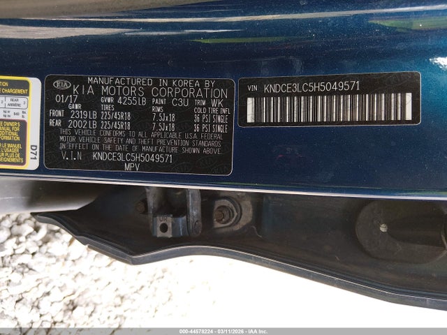 2017 KIA NIRO KNDCE3LC5H5049571 Photo 8