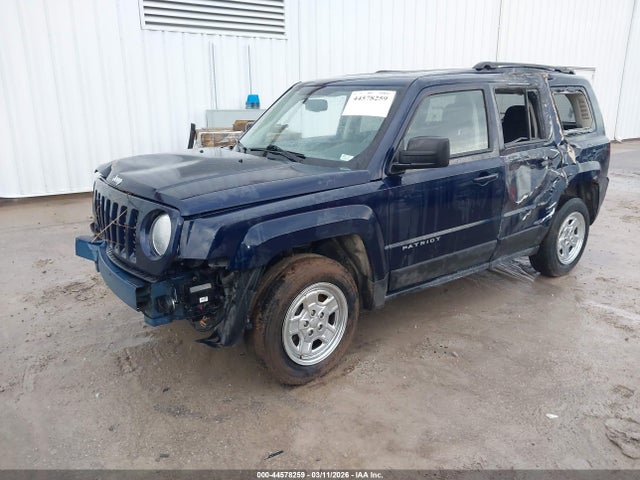 2016 Jeep Patriot Sport მანქანა იყიდება აუქციონზე, vin: 1C4NJPBA9GD760299, აუქციონის ნომერი: 44578259