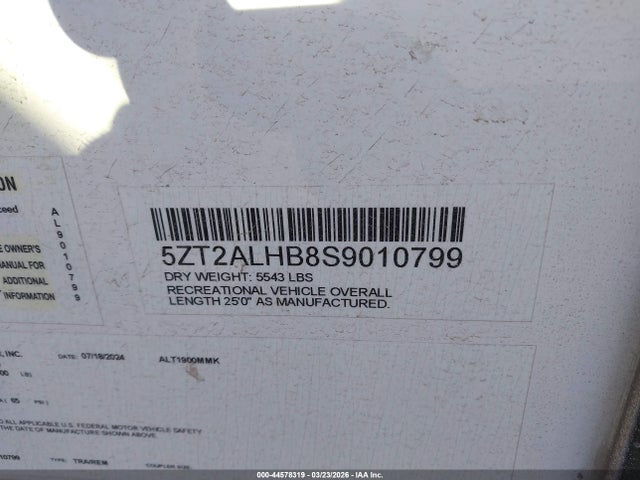 5ZT2ALHB8S9010799 Other Other