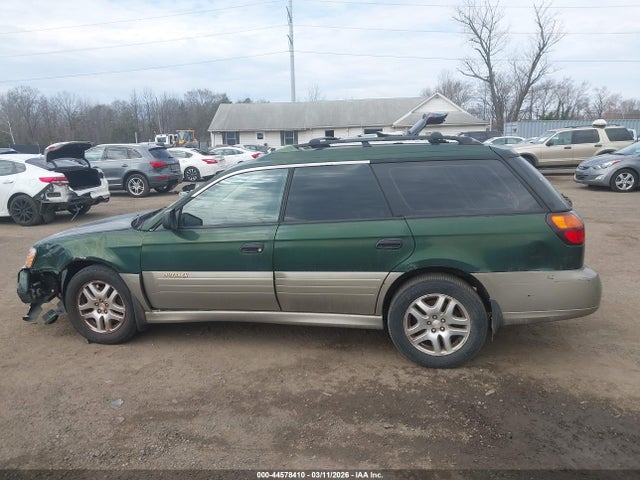2002 Subaru Outback მანქანა იყიდება აუქციონზე, vin: 4S3BH665627665132, აუქციონის ნომერი: 44578410