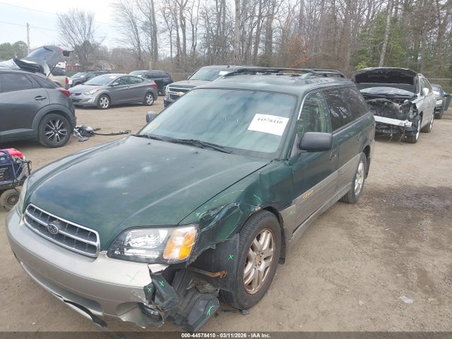 2002 Subaru Outback მანქანა იყიდება აუქციონზე, vin: 4S3BH665627665132, აუქციონის ნომერი: 44578410