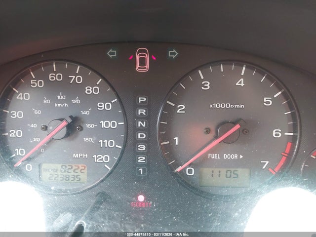 2002 Subaru Outback მანქანა იყიდება აუქციონზე, vin: 4S3BH665627665132, აუქციონის ნომერი: 44578410