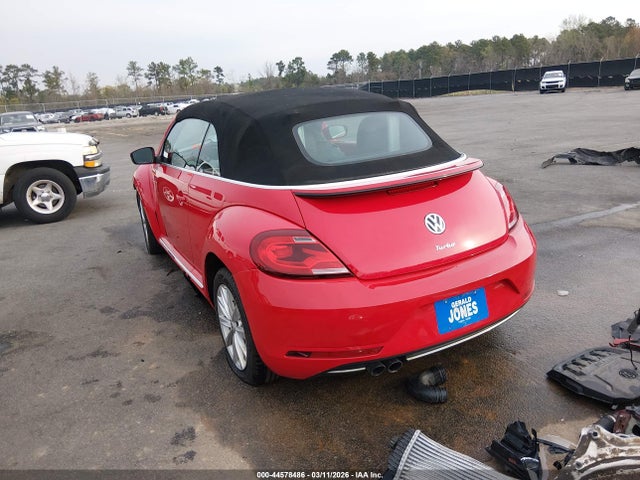 2018 Volkswagen Beetle 2.0t Coast/2.0t S/2.0t Se მანქანა იყიდება აუქციონზე, vin: 3VW5DAAT8JM504848, აუქციონის ნომერი: 44578486