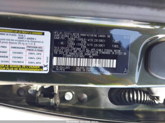 2025 Lexus Rx 350h Premium Plus მანქანა იყიდება აუქციონზე, vin: 2T2BBMCA7SC079850, აუქციონის ნომერი: 44578505