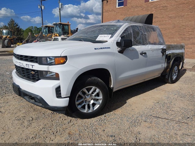 Продаж на аукціоні авто 2021 Chevrolet Silverado 1500 2wd  Short Bed Custom, vin: 1GCPWBEH8MZ150351, номер лоту: 44578523
