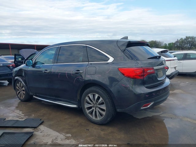 44578527 :رقم المزاد ، 5FRYD4H4XFB031531 vin ، 2015 Acura Mdx Technology Package مزاد بيع