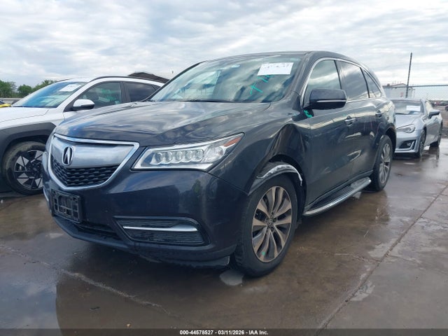 44578527 :رقم المزاد ، 5FRYD4H4XFB031531 vin ، 2015 Acura Mdx Technology Package مزاد بيع