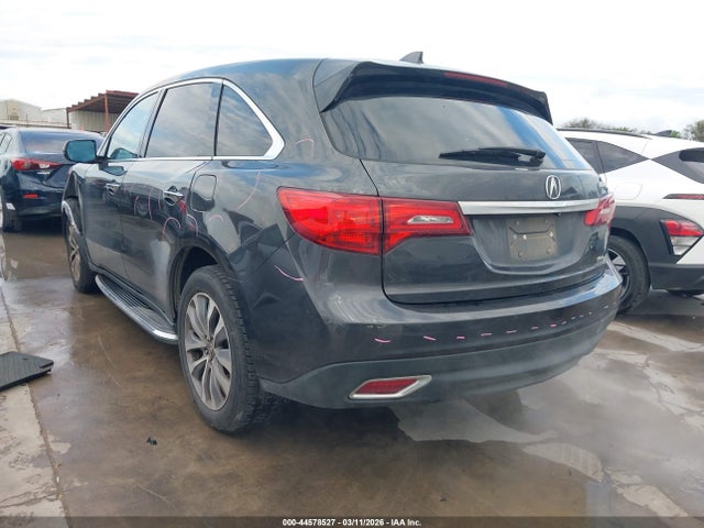 44578527 :رقم المزاد ، 5FRYD4H4XFB031531 vin ، 2015 Acura Mdx Technology Package مزاد بيع